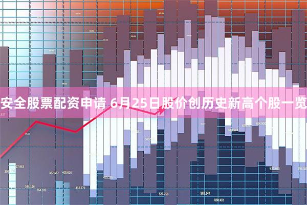 安全股票配资申请 6月25日股价创历史新高个股一览