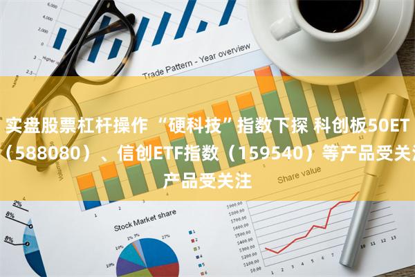 实盘股票杠杆操作 “硬科技”指数下探 科创板50ETF（588080）、信创ETF指数（159540）等产品受关注