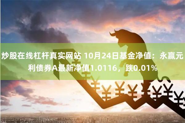 炒股在线杠杆真实网站 10月24日基金净值：永赢元利债券A最新净值1.0116，跌0.01%